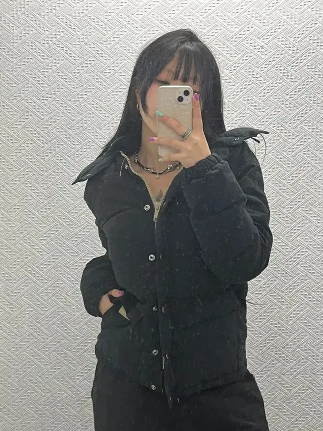 폴로 데님앤서플라이 오리털 덕다운 베이직 패딩 점퍼 M C06771 상품이미지1