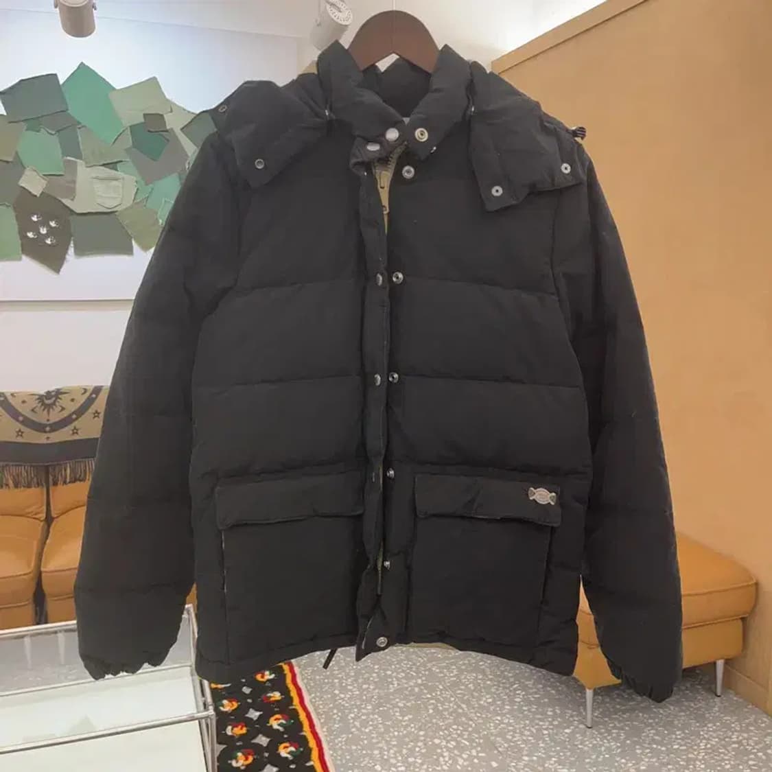 폴로 데님앤서플라이 오리털 덕다운 베이직 패딩 점퍼 M C06771 상품이미지3