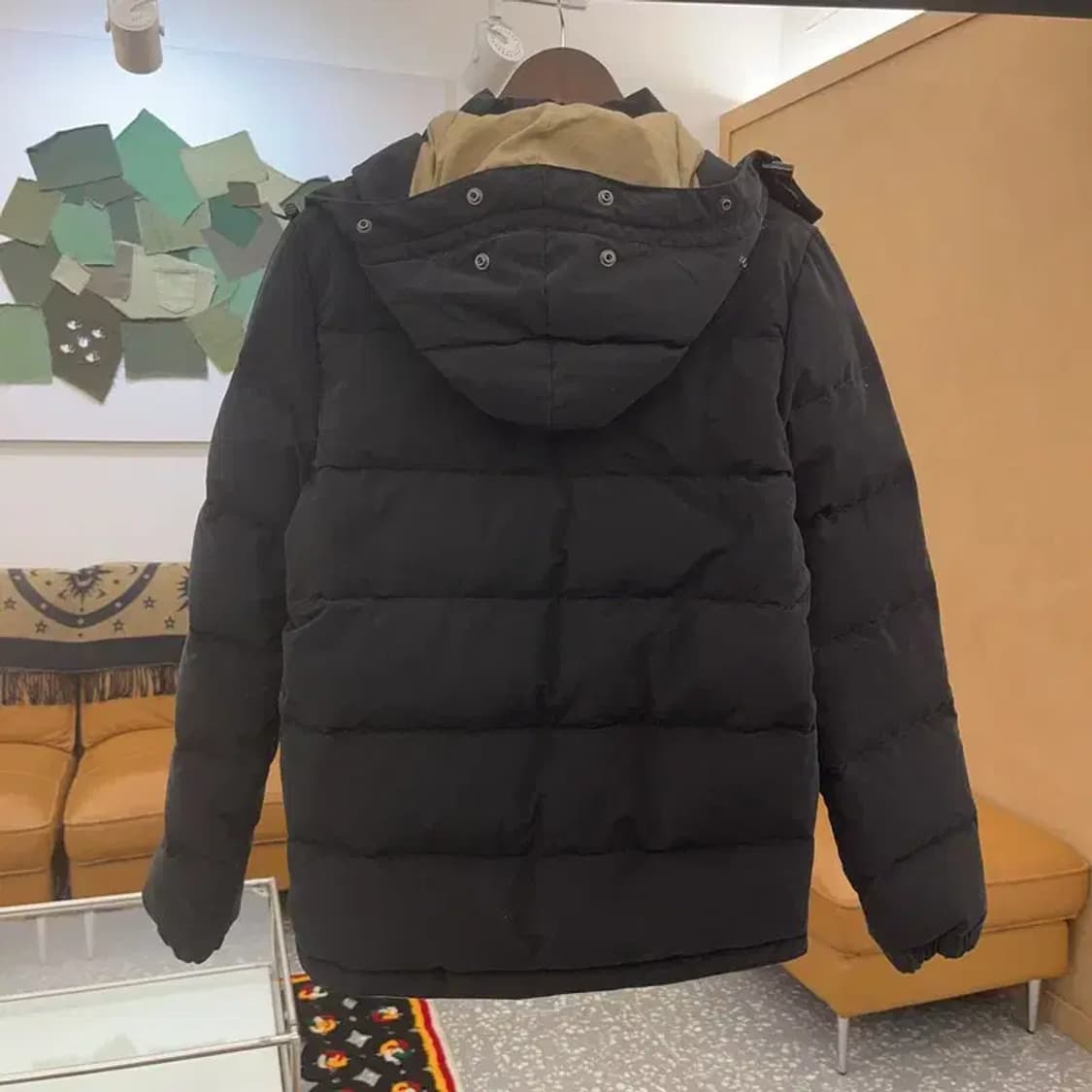 폴로 데님앤서플라이 오리털 덕다운 베이직 패딩 점퍼 M C06771 상품이미지4