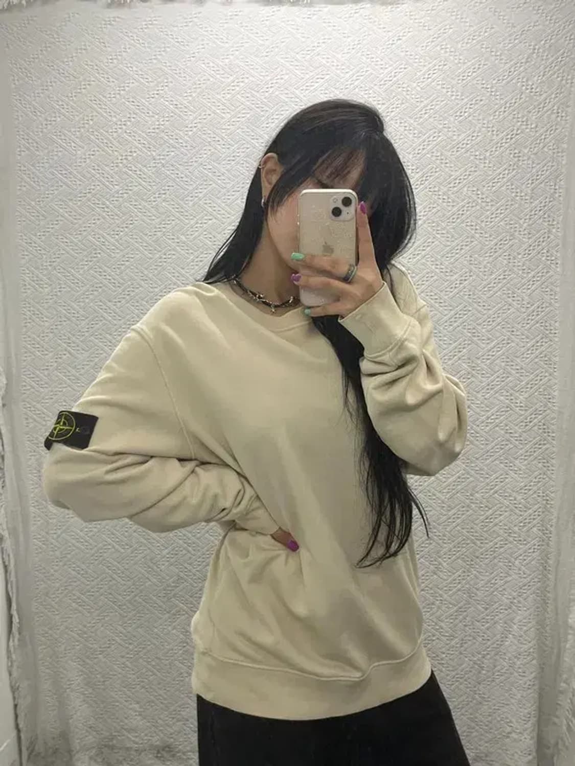 스톤아일랜드 캐주얼 와펜 맨투맨 스웻셔츠 XXL C06779 상품이미지2