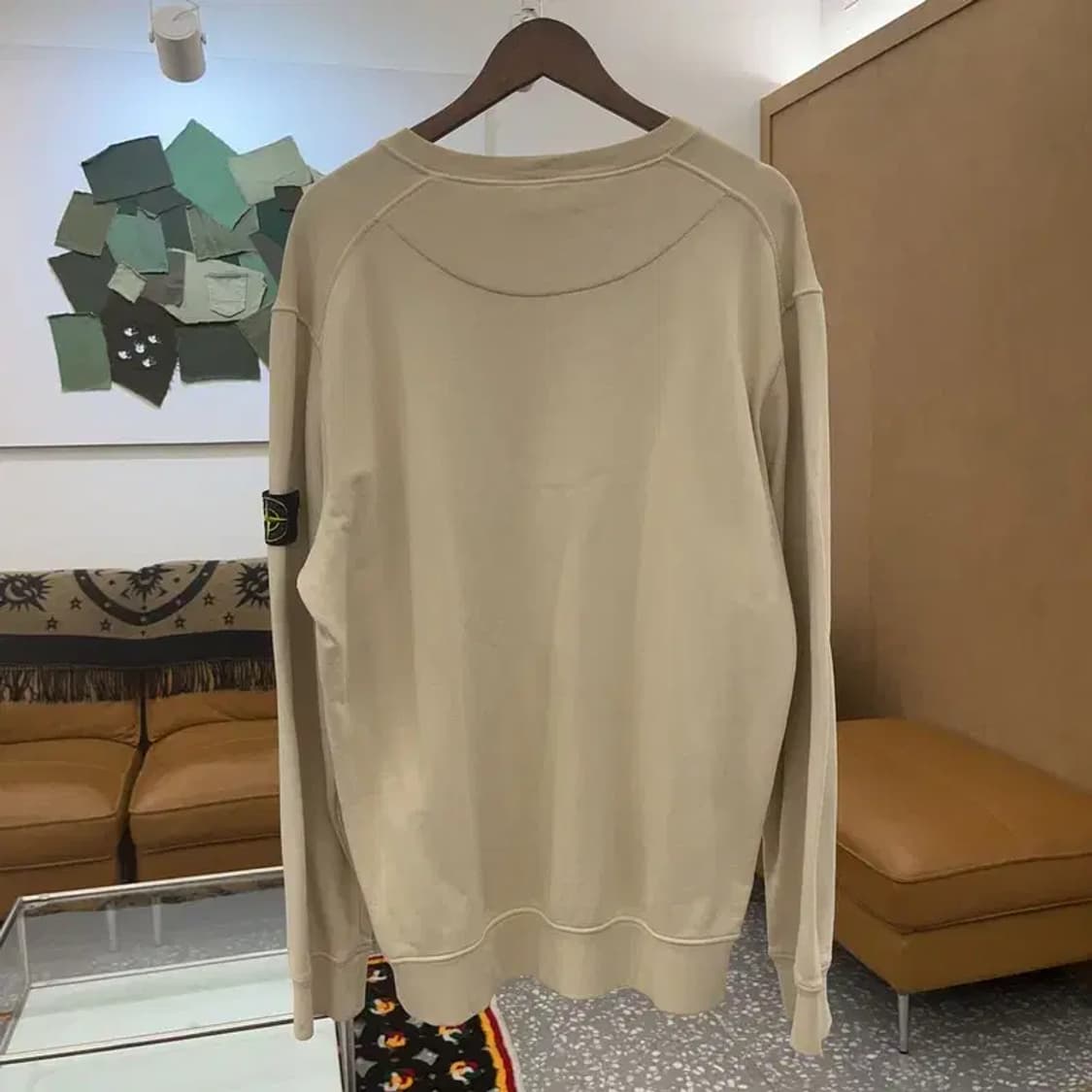 스톤아일랜드 캐주얼 와펜 맨투맨 스웻셔츠 XXL C06779 상품이미지4