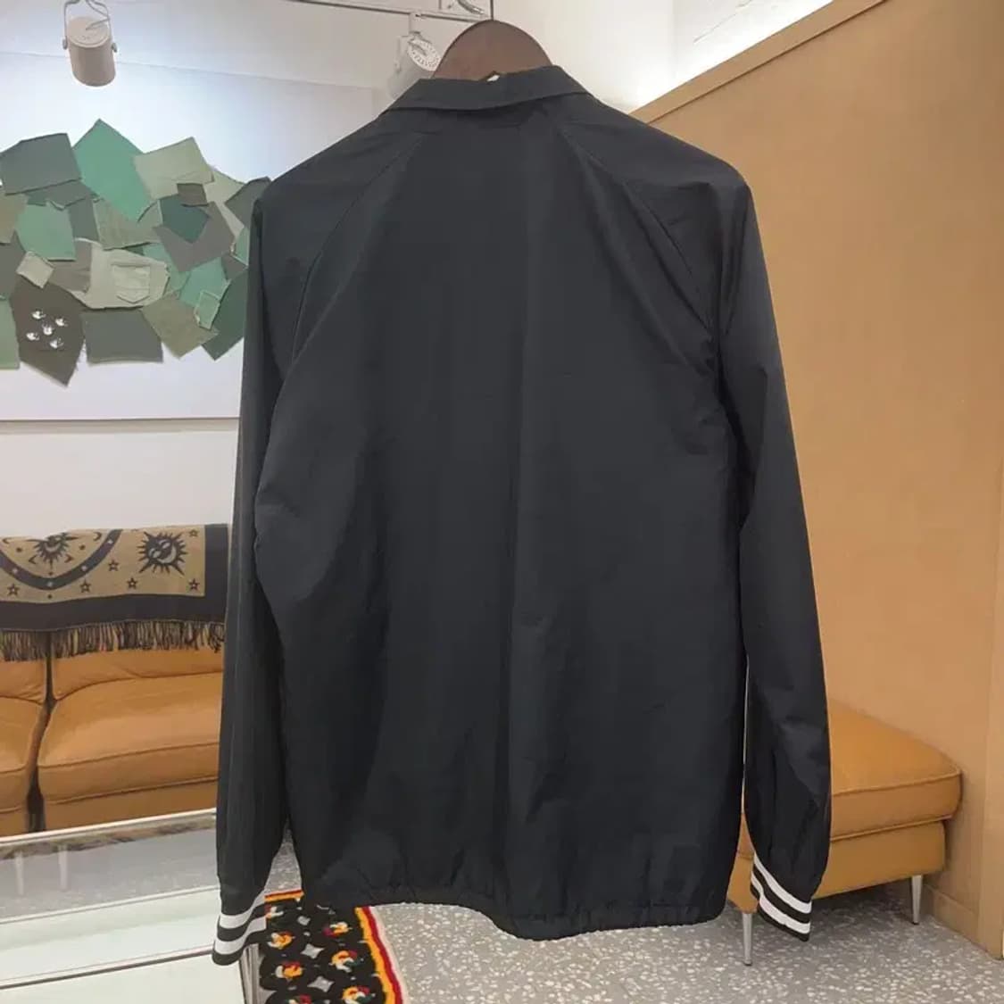 챔피언 올드스쿨 빅로고 바람막이 코치자켓 M C06760 상품이미지4