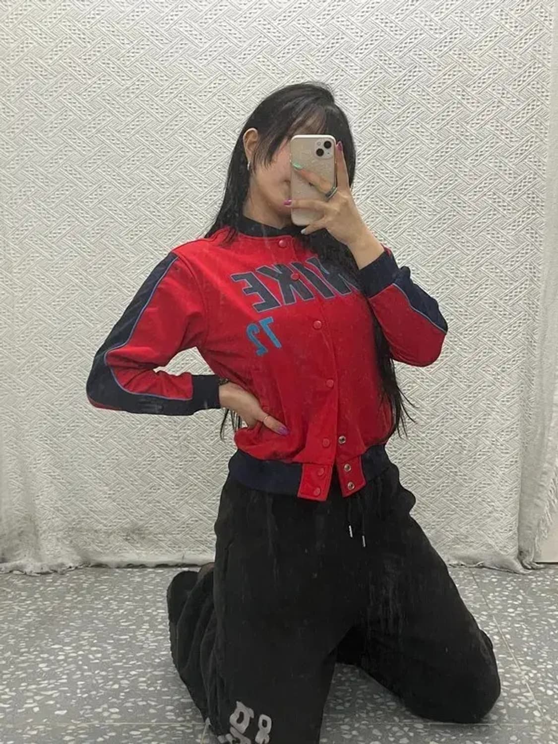 나이키 올드스쿨 90's 레트로 바시티 져지 자켓 70 C06762 상품이미지1