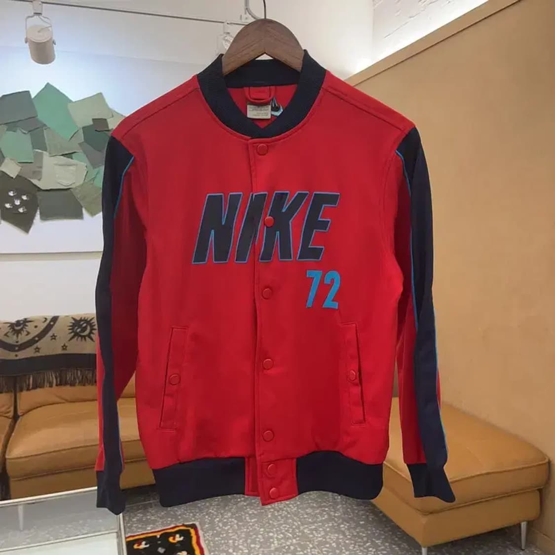 나이키 올드스쿨 90's 레트로 바시티 져지 자켓 70 C06762 상품이미지2