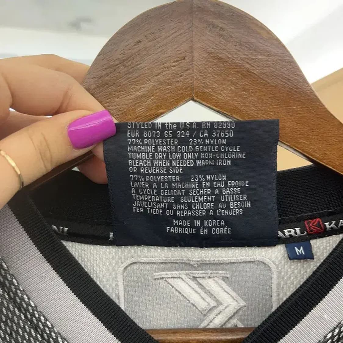 칼 카니 올드스쿨 00's 블록코어 매쉬 져지 롱슬리브 M C06782 상품이미지10