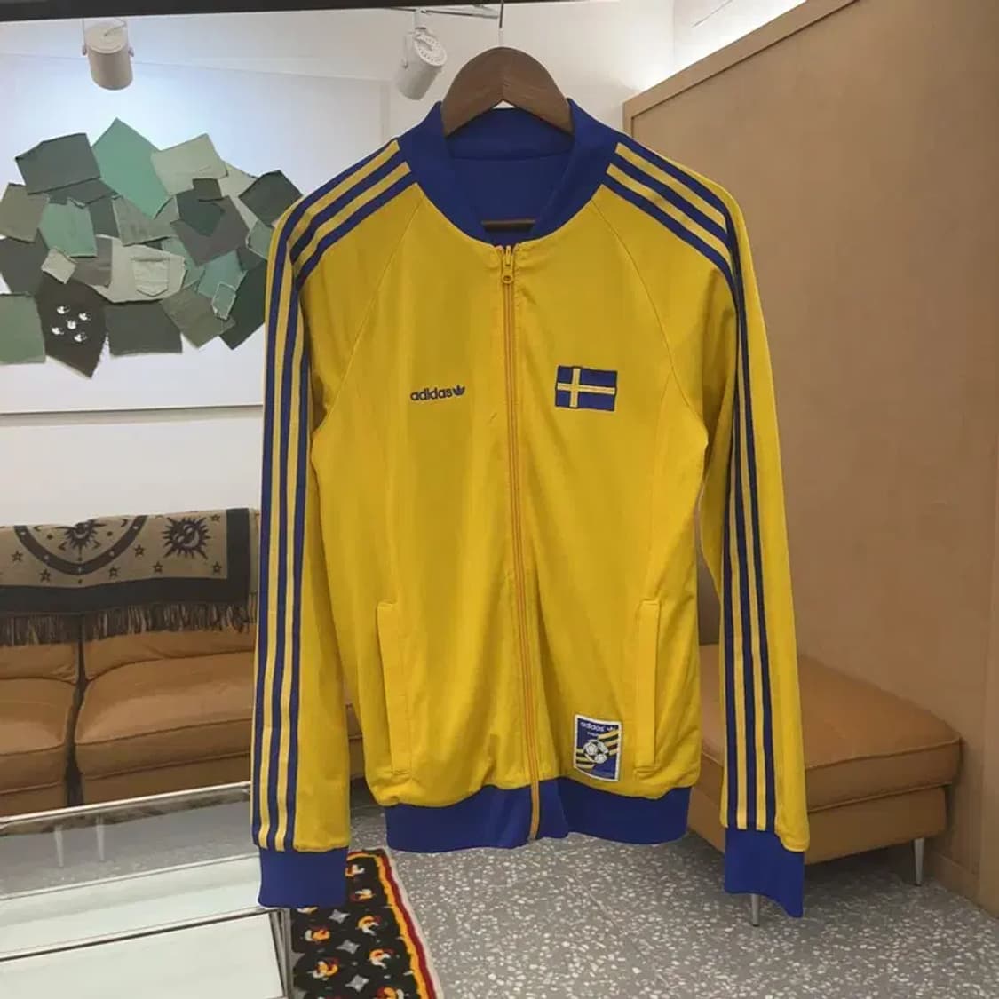 아디다스 올드스쿨 스웨덴 리버시블 트랙탑 져지 집업 90 C06767 상품이미지3