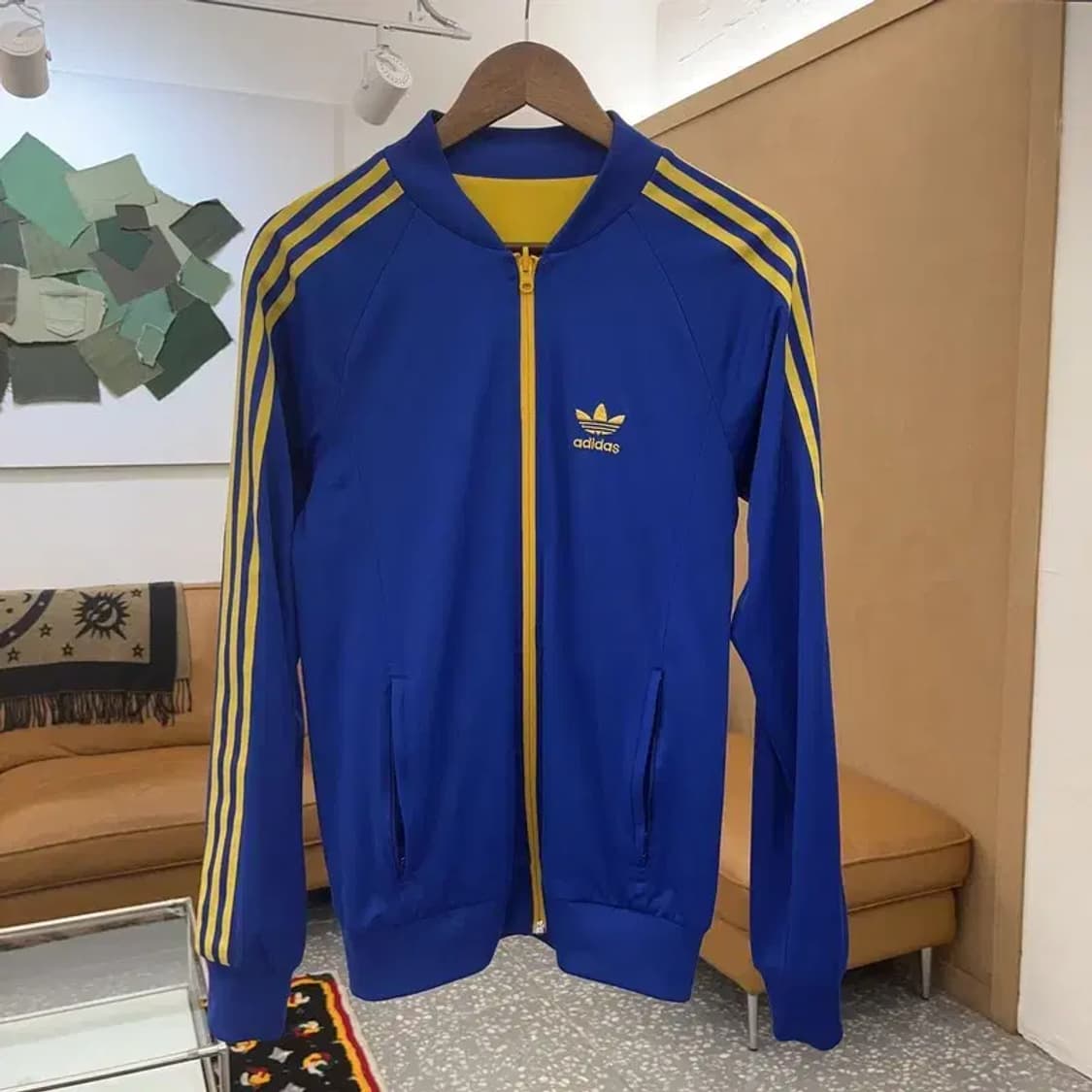 아디다스 올드스쿨 스웨덴 리버시블 트랙탑 져지 집업 90 C06767 상품이미지6