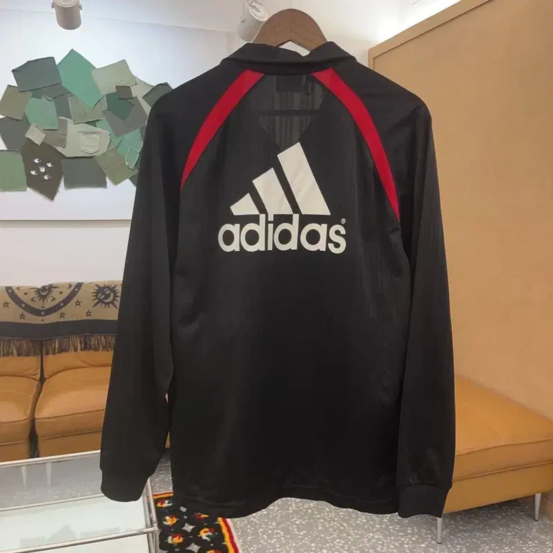 아디다스 스포티 백로고 배색 트랙탑 져지 집업 L C06776 상품이미지4