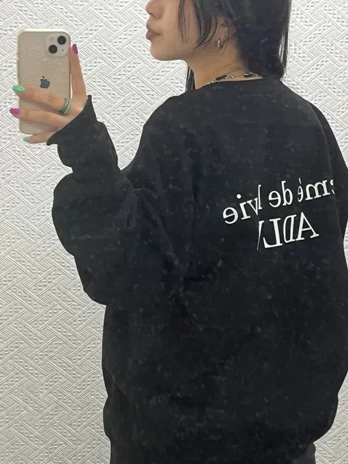 아크메드라비 스트릿 키치 빅프린팅 맨투맨 2 C06787 상품이미지2