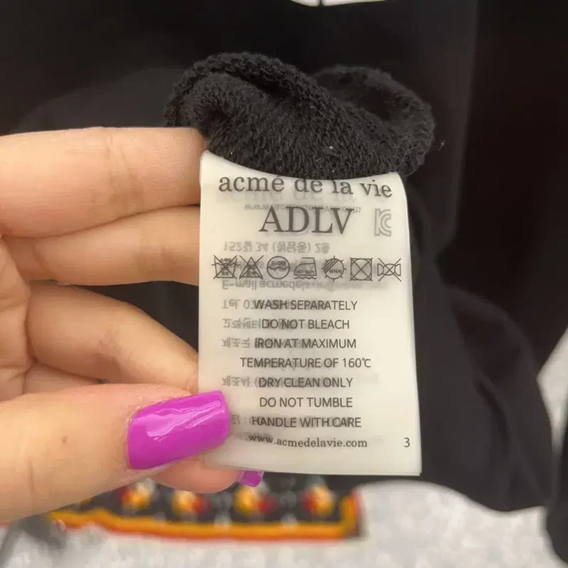 아크메드라비 스트릿 키치 빅프린팅 맨투맨 2 C06787 상품이미지7