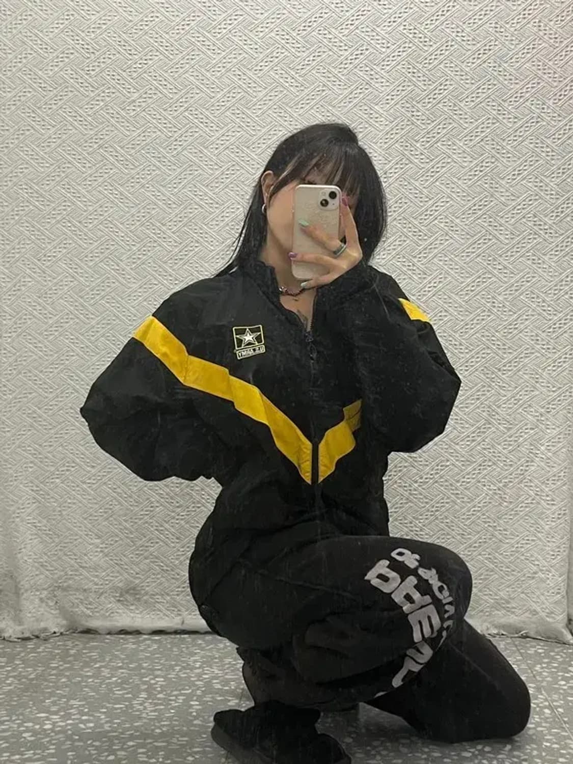 US ARMY APFU 올드스쿨 미군 바람막이 자켓 M C06768 상품이미지1