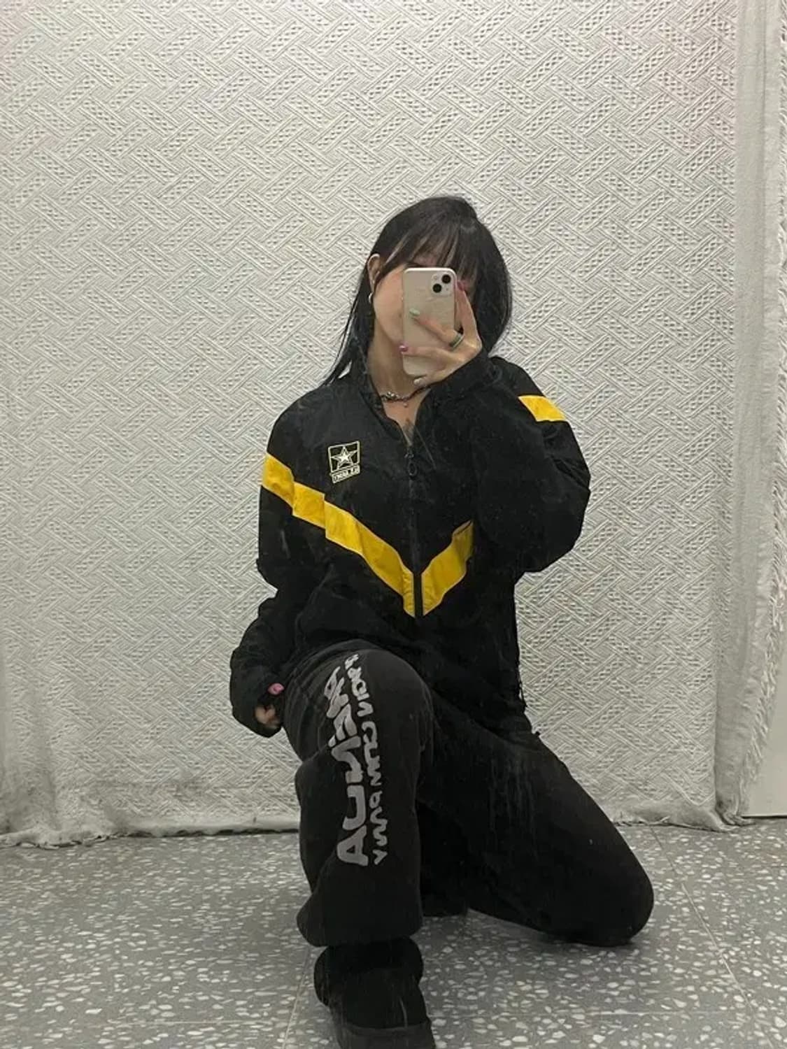 US ARMY APFU 올드스쿨 미군 바람막이 자켓 M C06768 상품이미지2