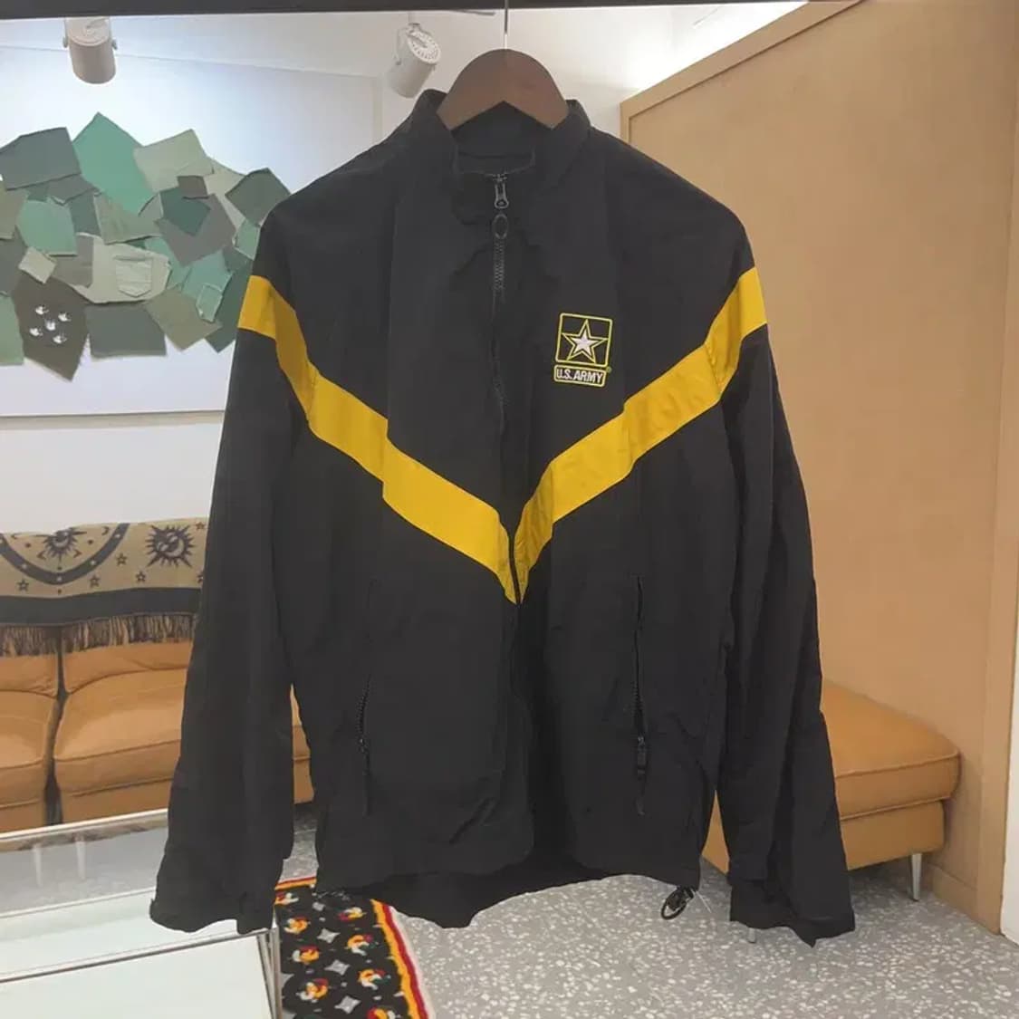 US ARMY APFU 올드스쿨 미군 바람막이 자켓 M C06768 상품이미지3