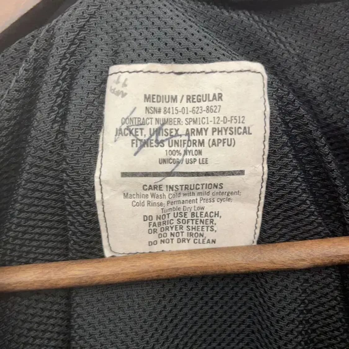 US ARMY APFU 올드스쿨 미군 바람막이 자켓 M C06768 상품이미지5