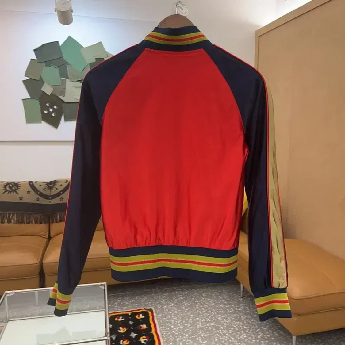 본 더치 일본풍 Y2K 90's 빅로고 바시티 자켓 M C06774 상품이미지4