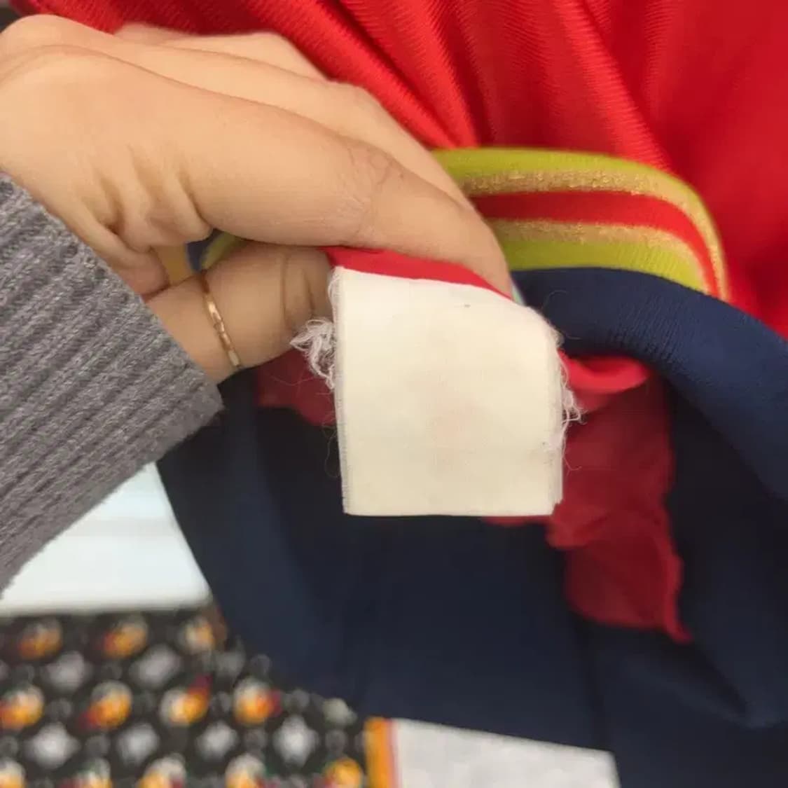 본 더치 일본풍 Y2K 90's 빅로고 바시티 자켓 M C06774 상품이미지6