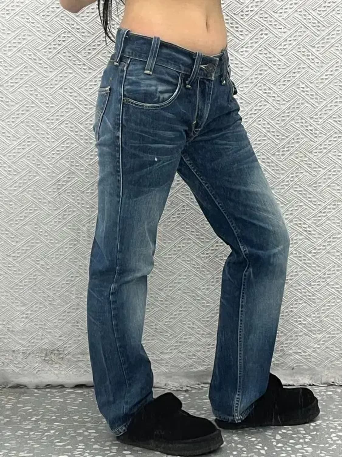 리바이스 504 빈티지 00's 워싱 데님팬츠 30인치 C06794 상품이미지1