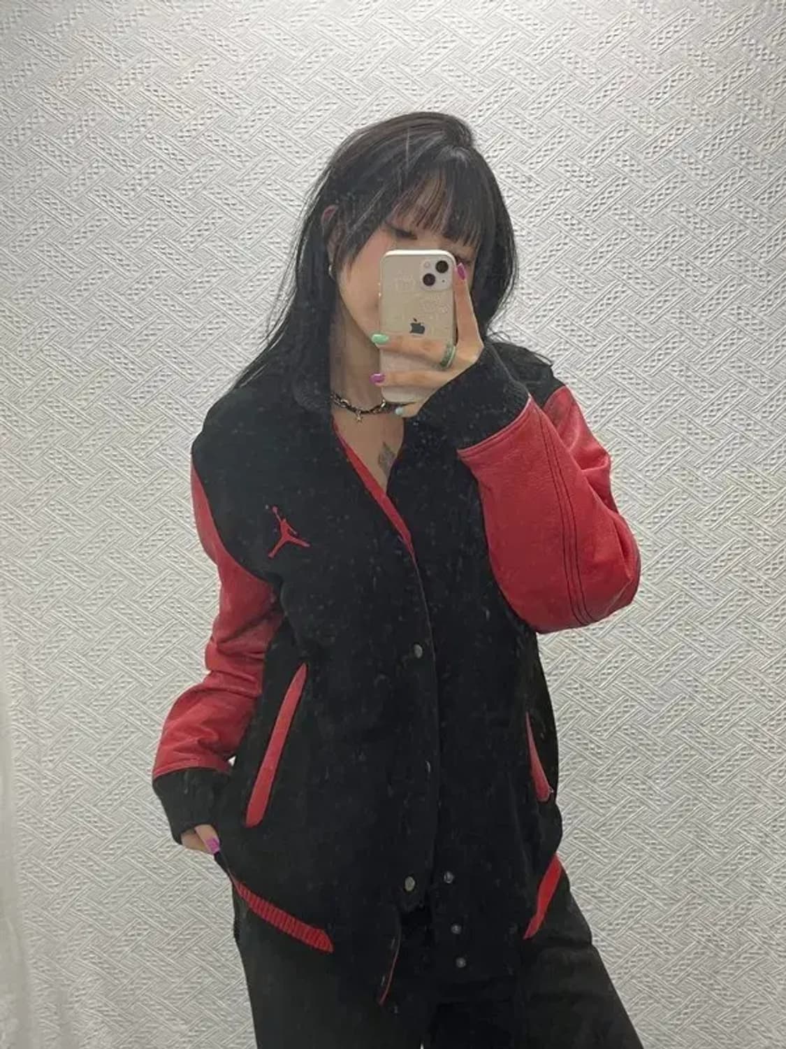 나이키 조던 올드스쿨 울 레더 스타디움 바시티 자켓 L C06785 상품이미지1