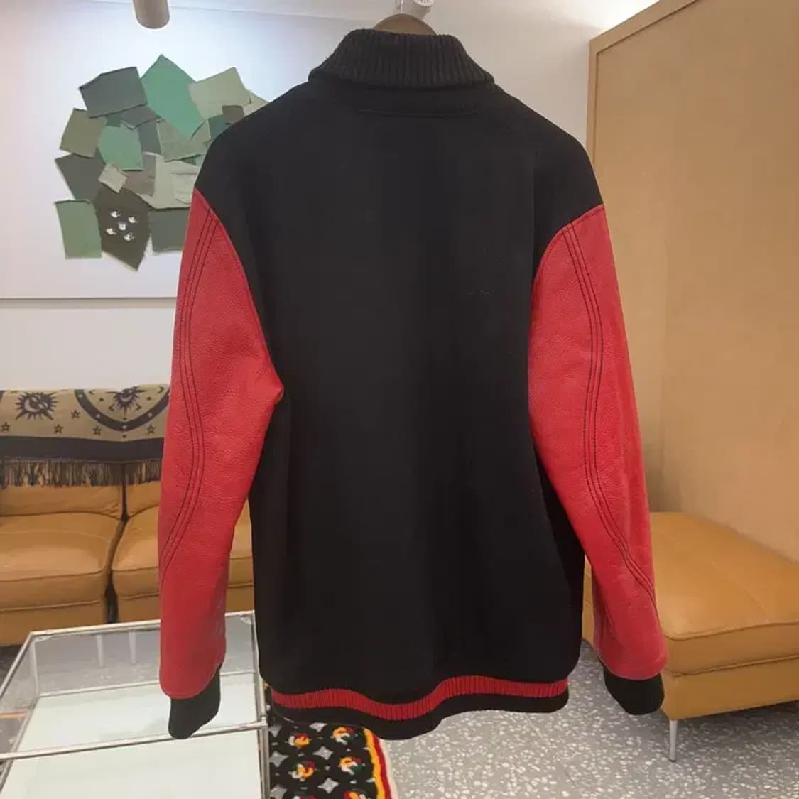 나이키 조던 올드스쿨 울 레더 스타디움 바시티 자켓 L C06785 상품이미지4