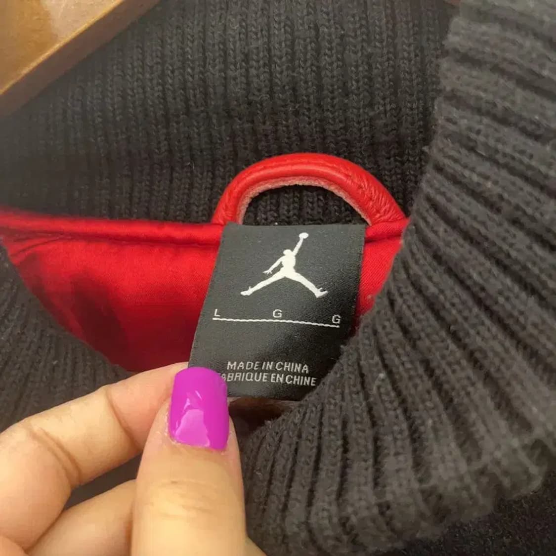 나이키 조던 올드스쿨 울 레더 스타디움 바시티 자켓 L C06785 상품이미지5