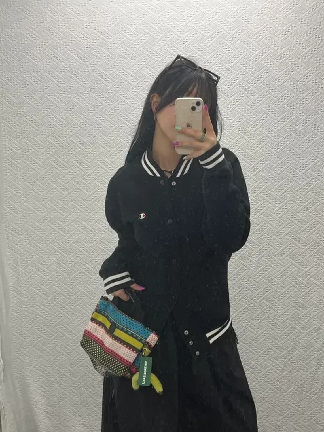 챔피온 리버스위브 베이직 윈드스토퍼 바시티 자켓 M C06800 상품이미지1