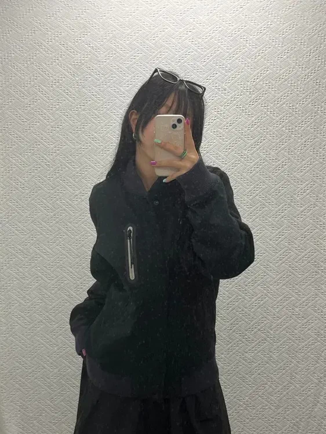 나이키 에어 디스트로이어 BB 패디드 블루종 집업 자켓 L C06804 상품이미지1