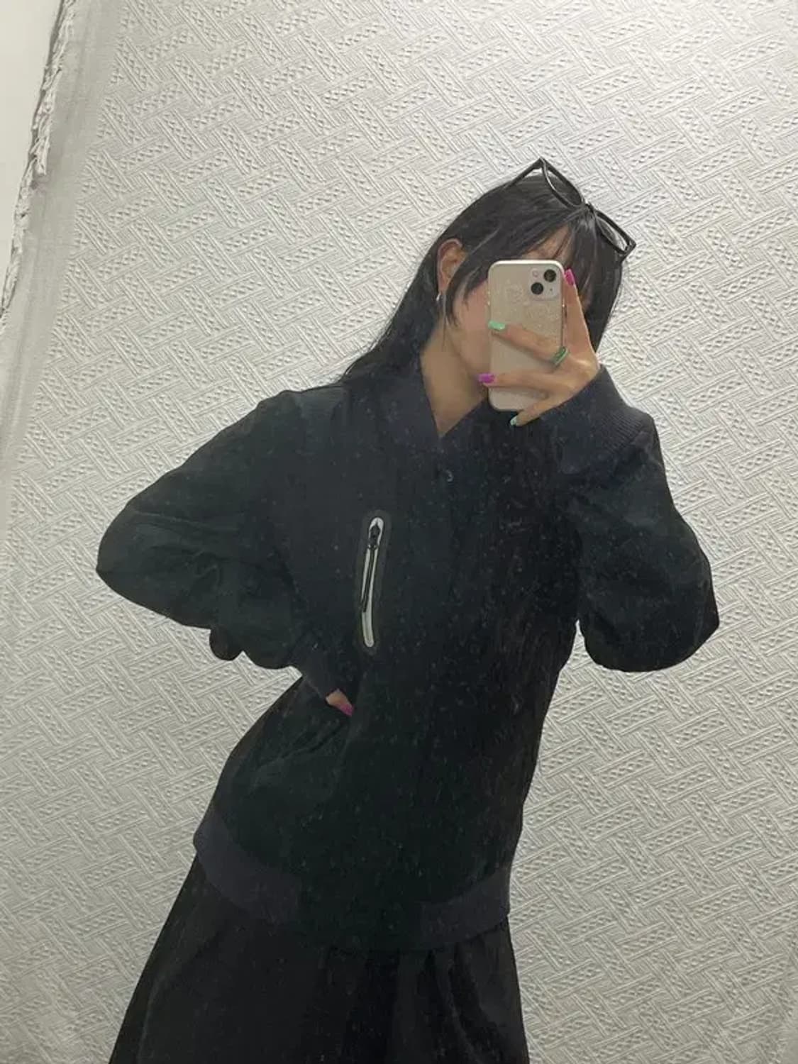 나이키 에어 디스트로이어 BB 패디드 블루종 집업 자켓 L C06804 상품이미지2