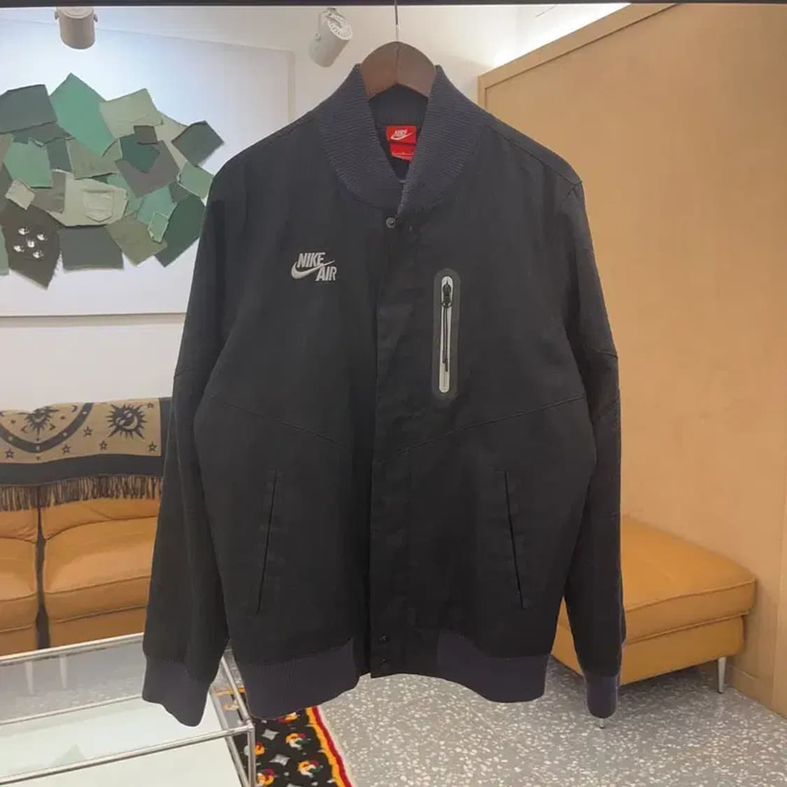 나이키 에어 디스트로이어 BB 패디드 블루종 집업 자켓 L C06804 상품이미지3