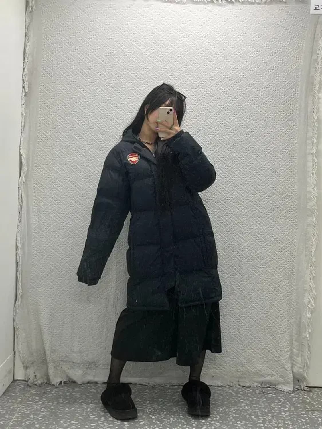 나이키 올드스쿨 스포티 아스날 롱패딩 M C06809 상품이미지1