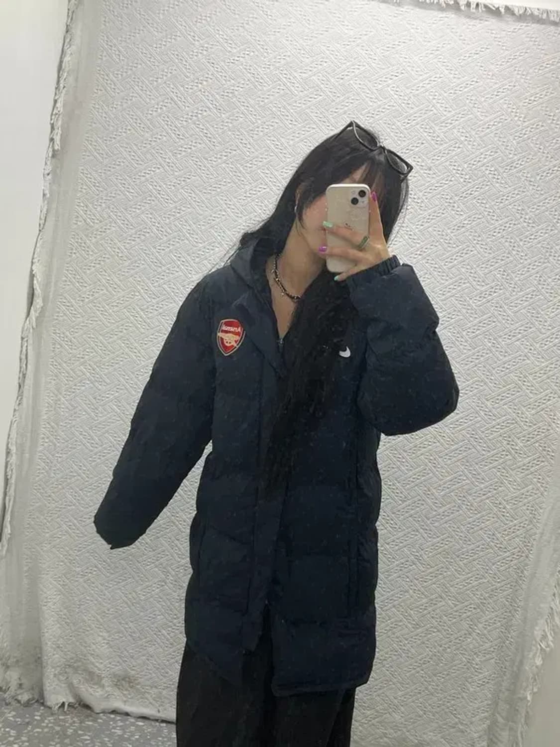 나이키 올드스쿨 스포티 아스날 롱패딩 M C06809 상품이미지2