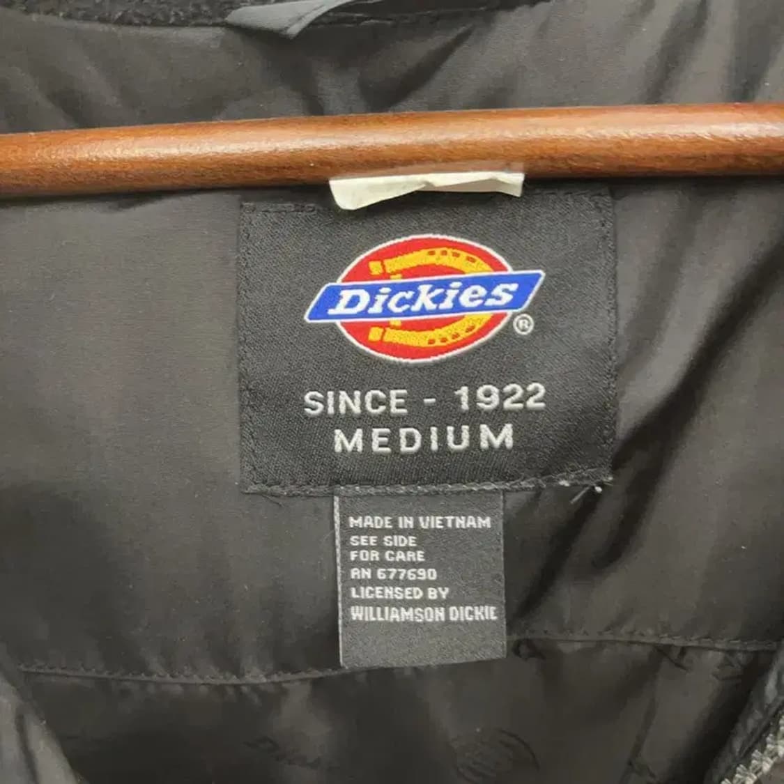 디키즈 베이직 모던 스펠로고 패딩 조끼 M C06818 상품이미지5