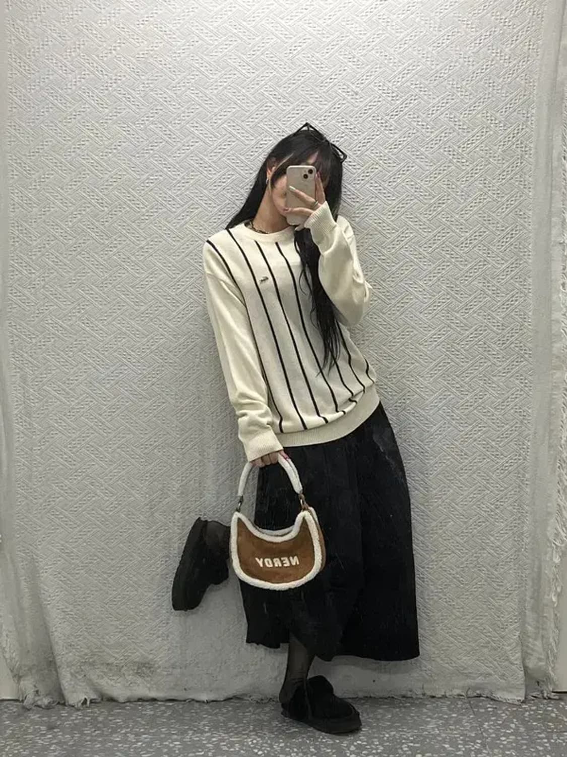 라코스테 올드스쿨 레트로 여리 스트라이프 니트 100 C06820 상품이미지2