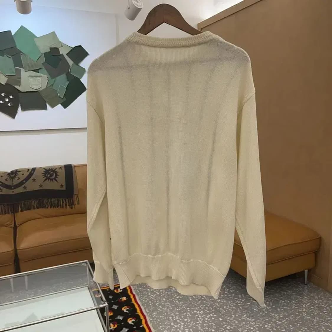 라코스테 올드스쿨 레트로 여리 스트라이프 니트 100 C06820 상품이미지4