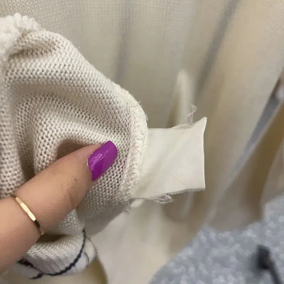 라코스테 올드스쿨 레트로 여리 스트라이프 니트 100 C06820 상품이미지5