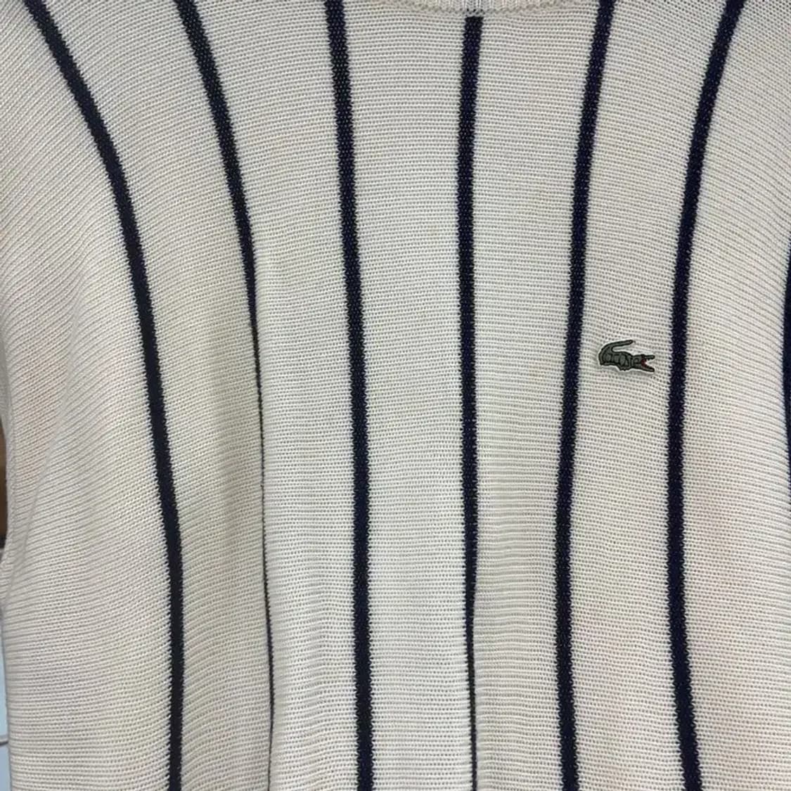 라코스테 올드스쿨 레트로 여리 스트라이프 니트 100 C06820 상품이미지6
