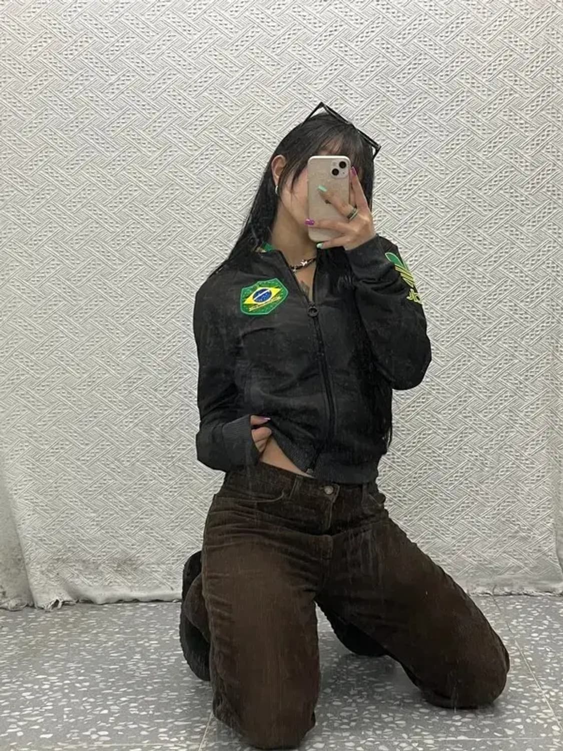 랭글러 레트로 90's 코듀로이 골덴 브라운 바지 31인치 C06833 상품이미지2