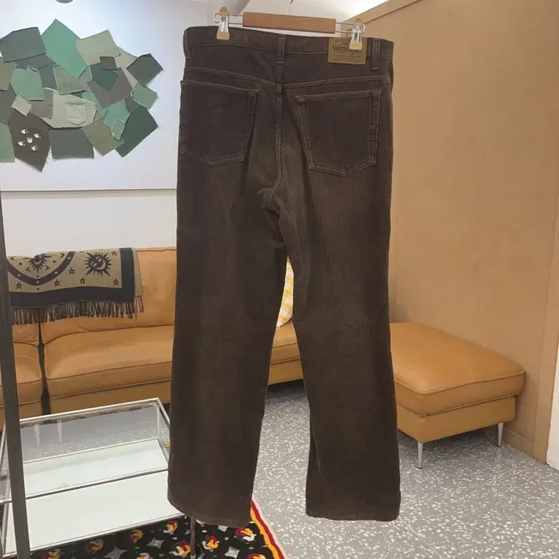 랭글러 레트로 90's 코듀로이 골덴 브라운 바지 31인치 C06833 상품이미지4