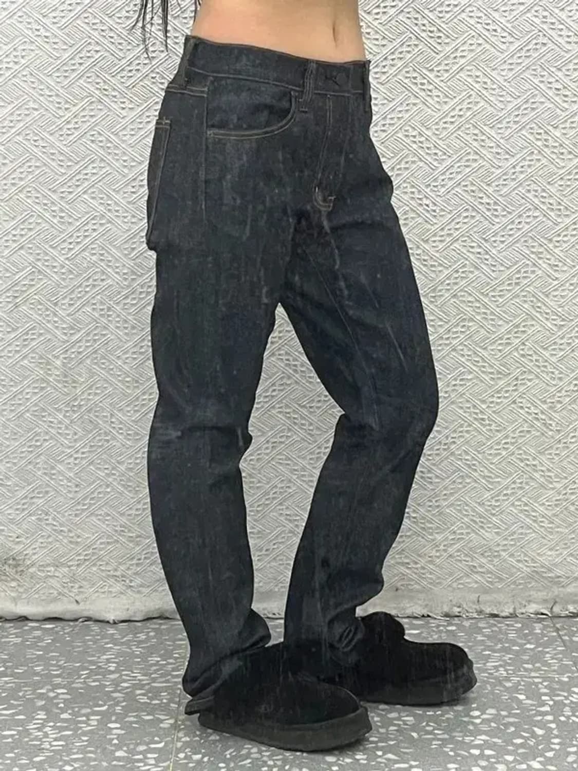 유니클로 질샌 다크인디고 데님 팬츠 28인치 C06835 상품이미지1