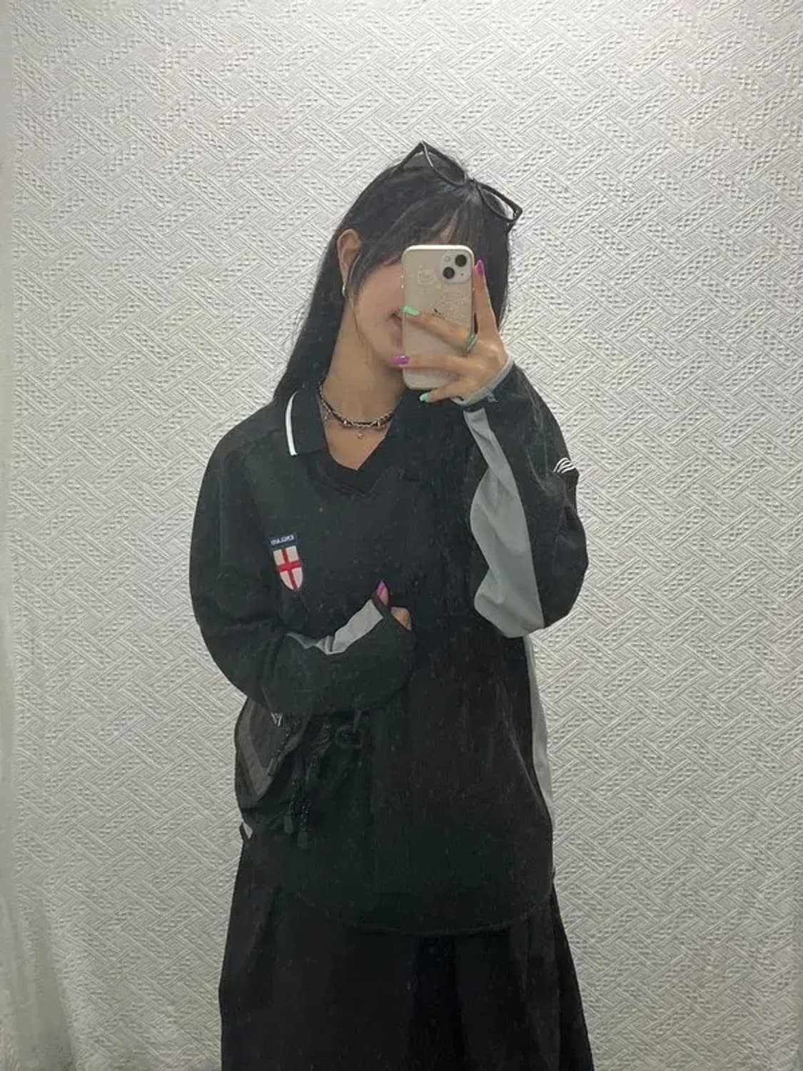 엄브로 블록코어 잉글래드 축구 카라 롱슬리브 105 C06799 상품이미지1