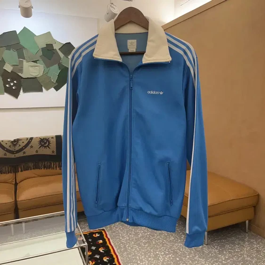 아디다스 베켄바우어 희귀 트랙탑 집업 져지 105 C06828 상품이미지3