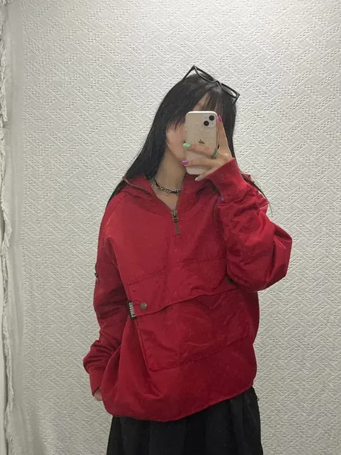 참스 워크웨어 아방핏 바람막이 반집업 아노락  XL C06807 상품이미지1