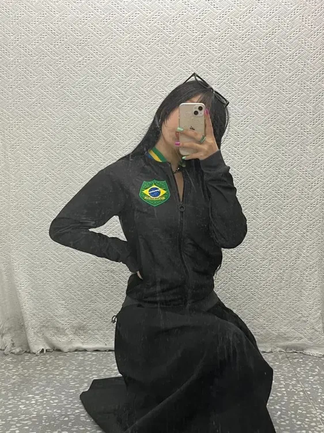 아디다스 올드스쿨 브라질 패치워크 트랙탑 집업 져지 85 C06808 상품이미지2