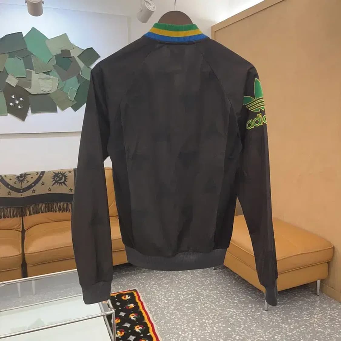 아디다스 올드스쿨 브라질 패치워크 트랙탑 집업 져지 85 C06808 상품이미지4