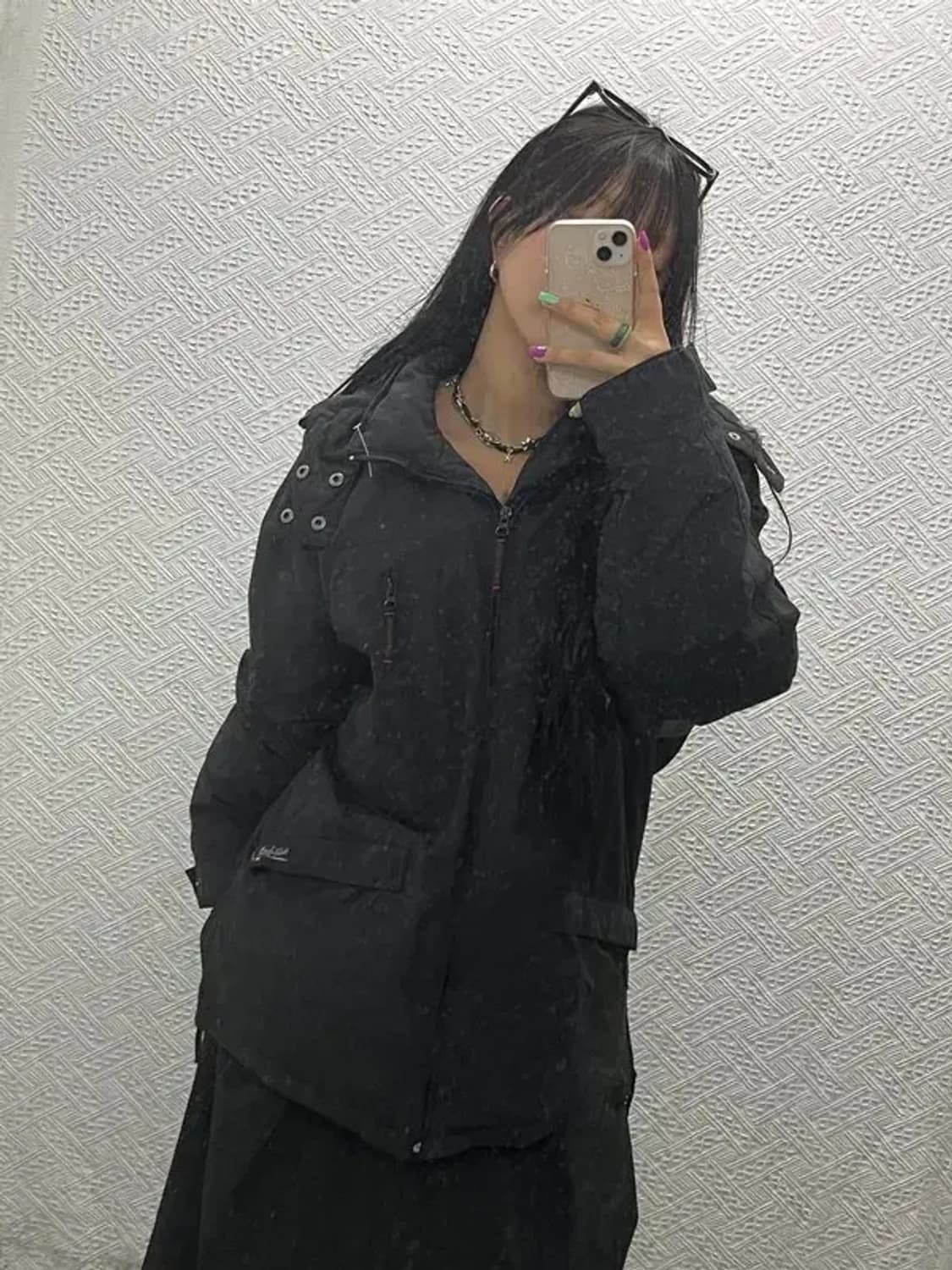 퀵실버 올드스쿨 덕다운 오리털 패딩 XL C06827 상품이미지1