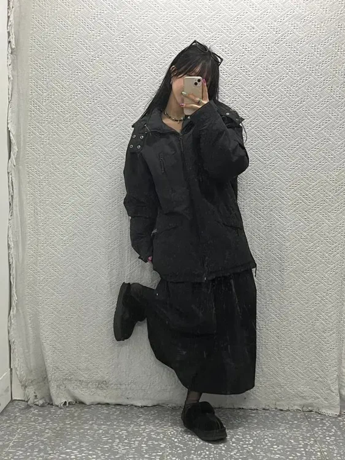 퀵실버 올드스쿨 덕다운 오리털 패딩 XL C06827 상품이미지2