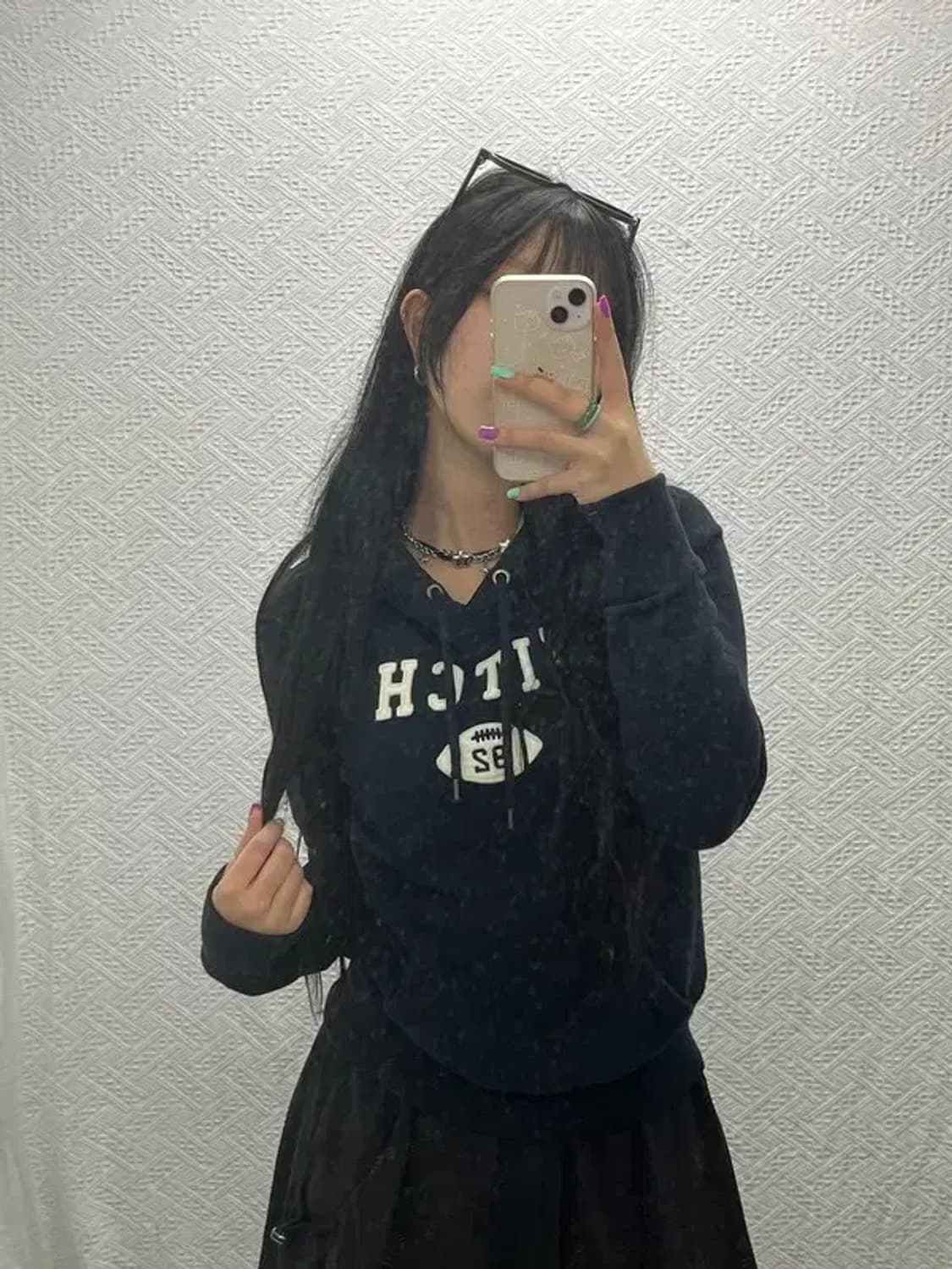 아베크롬비 Y2K 슬림핏 기모 후드티 M C06817 상품이미지1