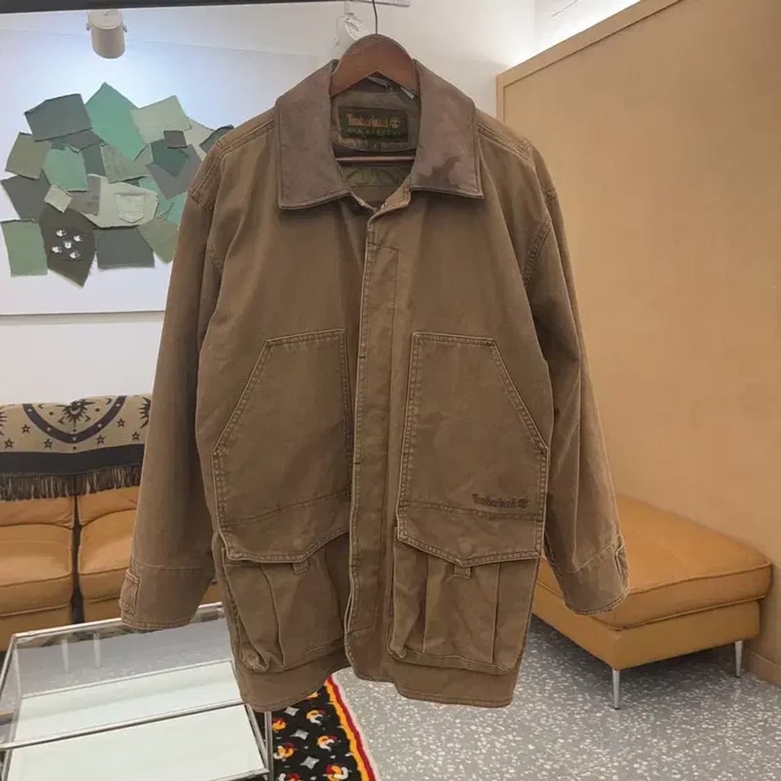 팀버랜드 빈티지 웨더기어 퀄팅 내피 카고 워크 자켓 C06811 상품이미지3
