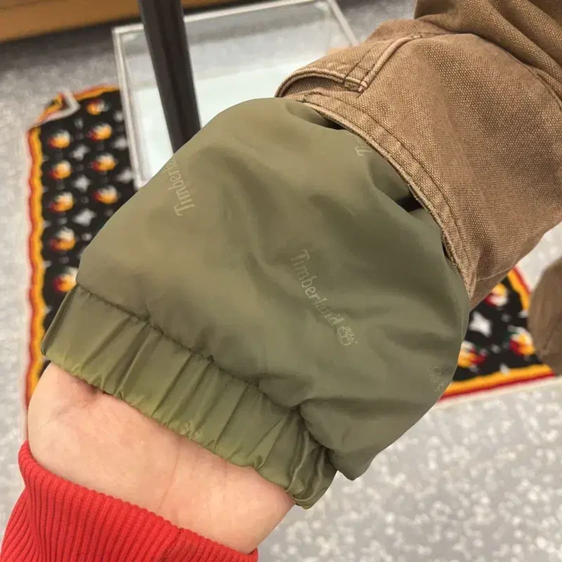 팀버랜드 빈티지 웨더기어 퀄팅 내피 카고 워크 자켓 C06811 상품이미지7