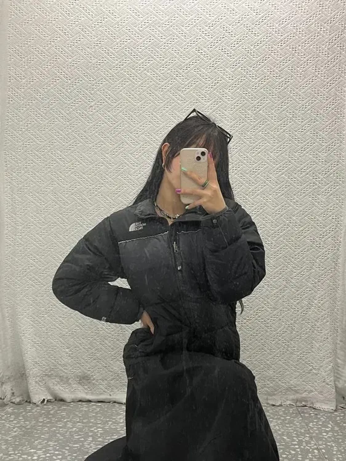 노스페이스 550 눕시 레트로 구스다운 패딩 점퍼 XL C06829 상품이미지1