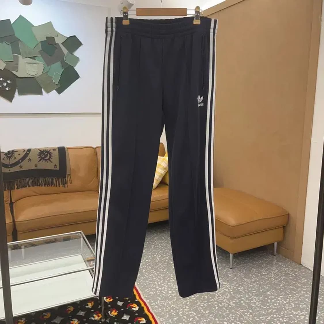 아디다스 베이직 유로파 삼선 트랙팬츠 30인치 C06832 상품이미지3